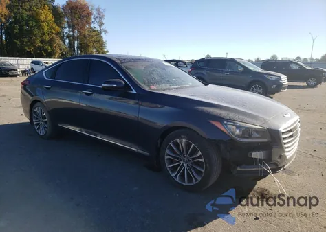 2017 Genesis G80 Base from USA, damaged, VIN KMHGN4JE9HU195145